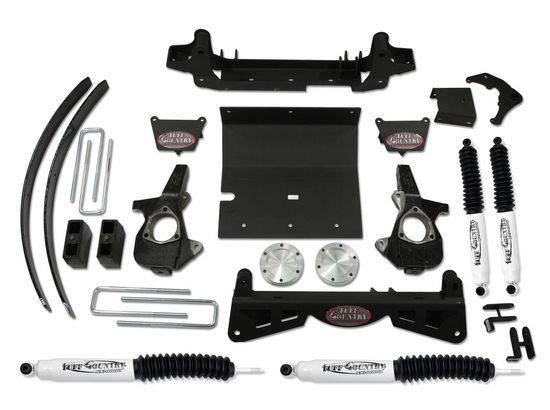 Tuff Country - 1999-2005 Chevy Silverado 1500 4x4 - 4" Lift Kit (with multi-piece sub frame) by Tuff Country - 14959
