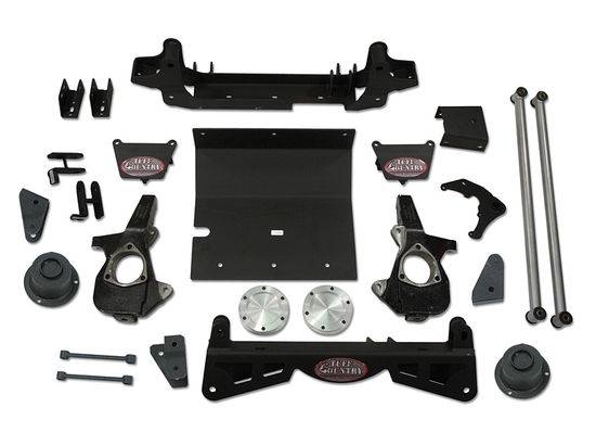 Tuff Country - 2000-2006 Chevy Tahoe 1500 4x4 - 6" Lift Kit (with 3-piece sub frame) by Tuff Country - 16962