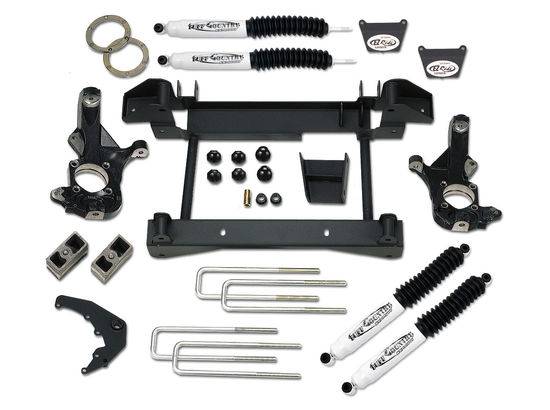 Tuff Country - 2001-2006 Chevy Silverado 3500/3500HD 4x4 - 4" Lift Kit (with 1-piece sub frame) by Tuff Country - 14990
