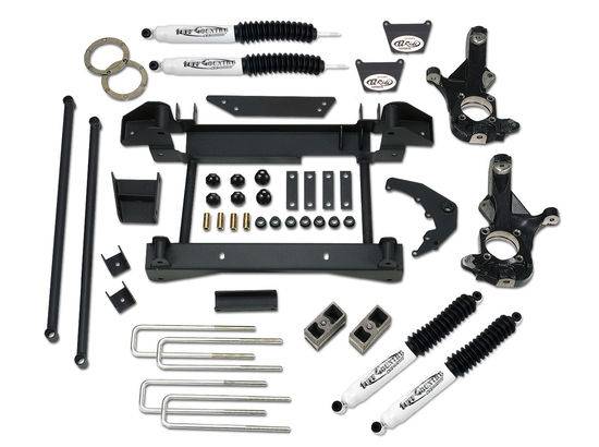 Tuff Country - 2001-2006 Chevy Silverado 3500/3500HD 4x4 - 6" Lift Kit (with 1-piece sub frame) by Tuff Country - 16990
