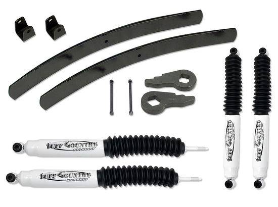 Tuff Country - 2001-2010 Chevy Silverado 2500HD 4x4 & 2wd - 2" Lift Kit (with Rear add-a-leafs) by Tuff Country - 12924