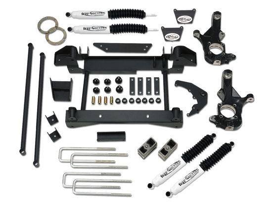 Tuff Country - 2001-2010 Chevy Silverado 2500HD 4x4 - 6" Lift Kit (with 1-piece sub frame) by Tuff Country - 16985
