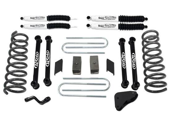 Tuff Country - 2003-2007 Dodge Ram 2500 4x4 - 4.5" Lift Kit with Coil Springs & SX8000 Shocks By (fits vehicles Built June 31 2007 and Earlier) Tuff Country - 34004KN