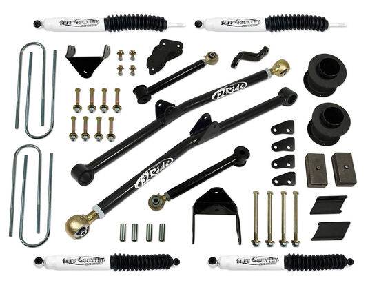 Tuff Country - 2003-2007 Dodge Ram 2500 4x4 - 4.5" Long Arm Lift Kit with SX8000 Shocks (fits Vehicles Built June 31 2007 and Earlier) Tuff Country - 34213KN