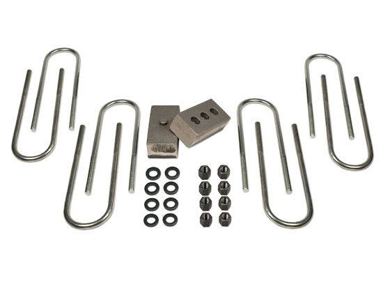 Tuff Country - 2003-2013 Dodge Ram 2500 4wd (with 3.5 or 4" Rear axle) - 2" Rear Block & U-Bolt Kit Tuff Country - 97095
