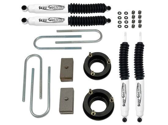 Tuff Country - 2003-2013 Dodge Ram 2500 4x4 - 2" Lift Kit (with Rear lift blocks and SX8000 shocks) by Tuff Counry (fits models with 3.5" Rear axle tube) Tuff Country - 32913KN