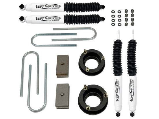 Tuff Country - 2003-2013 Dodge Ram 2500 4x4 - 2" Lift Kit (with Rear lift blocks and SX8000 shocks) by Tuff Counry (fits models with 4" Rear axle tube) Tuff Country - 32914KN