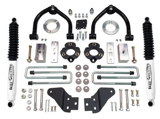 Tuff Country - 2017-2020 Nissan Titan 4x4 (non XD model) - 4" Uni-Ball Lift Kit with SX8000 Shocks by Tuff Country - 54055KN