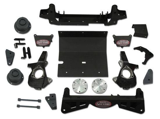Tuff Country - 2000-2006 Chevy Tahoe 1500 4x4 - 4" Lift Kit (with 3-piece sub frame) by Tuff Country - 14962