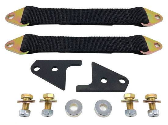 Tuff Country - 2011-2019 GMC Sierra 2500HD 4wd & 2wd - Front Limiting Strap Kit Tuff Country - 10900