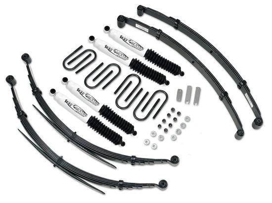 Tuff Country - 1973-1987 Chevy Suburban 1/2 ton 4x4 - 3" Lift Kit EZ-Ride by Tuff Country (fits models with 52" long Rear springs) Tuff Country - 13711K
