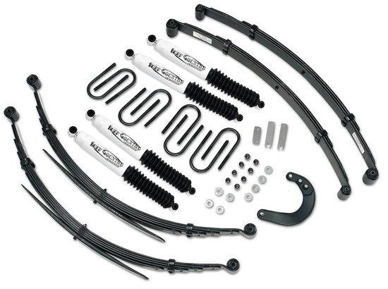 Tuff Country - 1973-1987 Chevy Suburban 1/2 ton 4x4 - 4" Lift Kit Heavy Duty (fits models with 52" long Rear springs) Tuff Country - 14713K