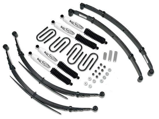 Tuff Country - 1973-1987 Chevy Suburban 3/4 ton 4x4 - 2" Lift Kit EZ-Ride by Tuff Country (fits models with 52" long Rear springs) Tuff Country - 12721K