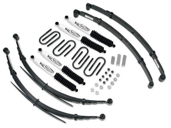 Tuff Country - 1973-1987 Chevy Suburban 3/4 ton 4x4 - 3" Lift Kit EZ-Ride by Tuff Country (fits models with 52" long Rear springs) Tuff Country - 13721K