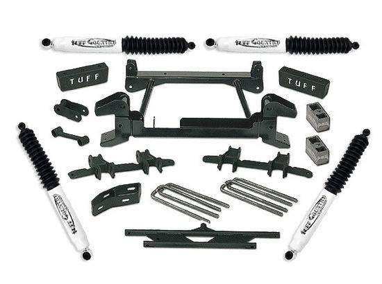 Tuff Country - 1994-1998 Chevy Tahoe 1500 (4 door) 4x4 - 4" Lift Kit by Tuff Country - 14843