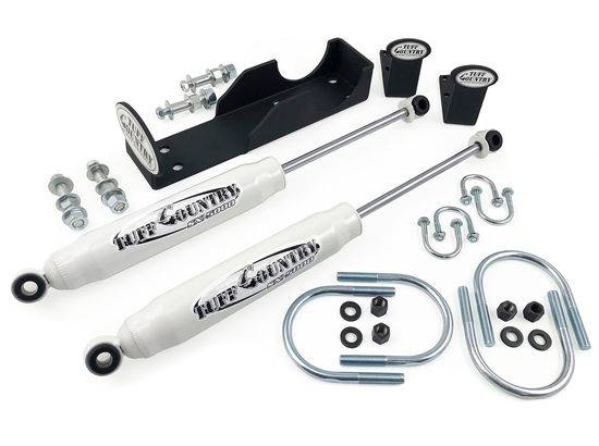 Tuff Country - 2008-2012 Dodge Ram 3500 4wd - Dual Steering Stabilzer (in-line style) Tuff Country - 66397