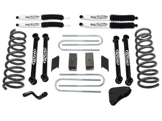 Tuff Country - 2007-2008 Dodge Ram 2500 4x4 - 4.5" Lift Kit with Coil Springs & SX8000 Shocsk by (fits Vehicles Built July 1 2007 & Later) Tuff Country - 34018KN