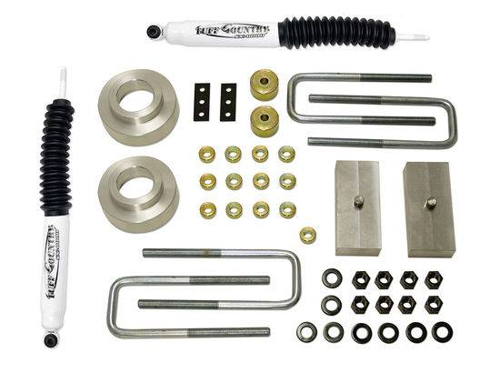 Tuff Country - 2007-2020 Toyota Tundra 4x4 & 2wd - 2.5" Lift Kit with SX8000 Shocks by (Excludes TRD Pro) Tuff Country - 53070KN