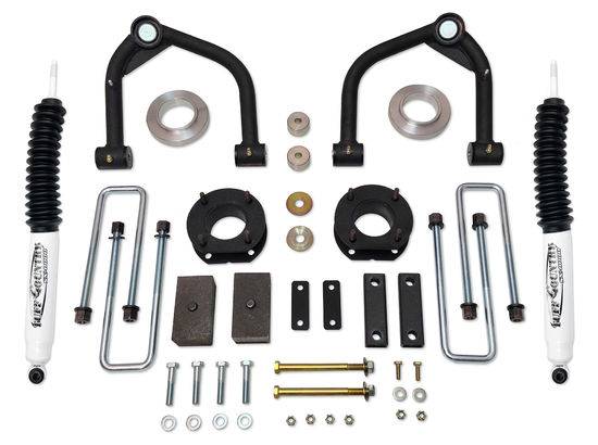 Tuff Country - 2007-2020 Toyota Tundra 4x4 & 2wd - 4" Lift Kit with SX8000 Shocks by (Excludes TRD Pro) Tuff Country - 54070KN