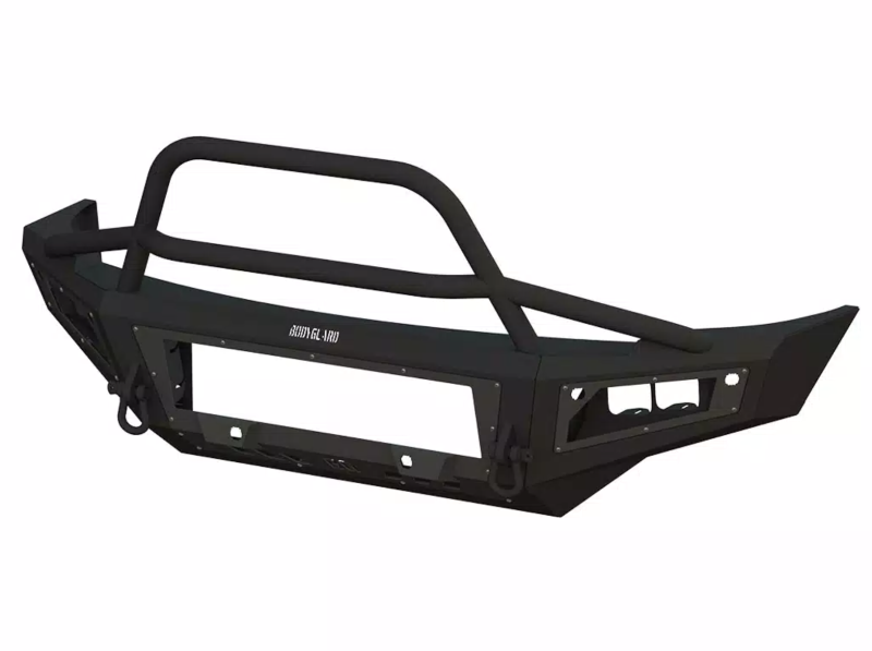 Bodyguard - Bodyguard GBF11BN1T A2L Baja Front Bumper No Sensor Holes Single Light Bar cutout Textured Black Ford F250/350 2011-2016