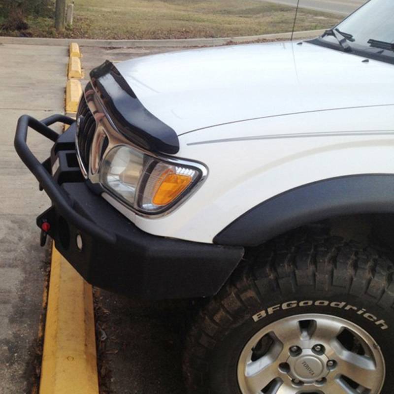 Hammerhead Bumpers - Hammerhead 600-56-0087 X-Series Winch Front Bumper with Pre-Runner Guard and Round Light Holes for Toyota Tacoma 1995-2004