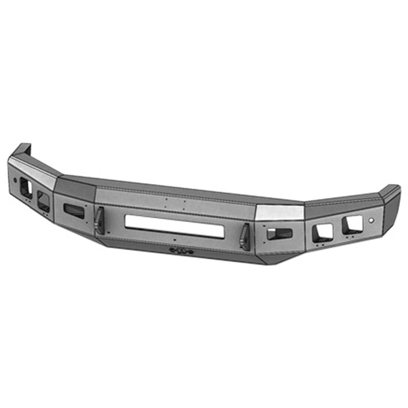 Hammerhead Bumpers - Hammerhead 600-56-0565 Low Profile Front Bumper with Square Light Holes for Toyota Tundra 2014-2020