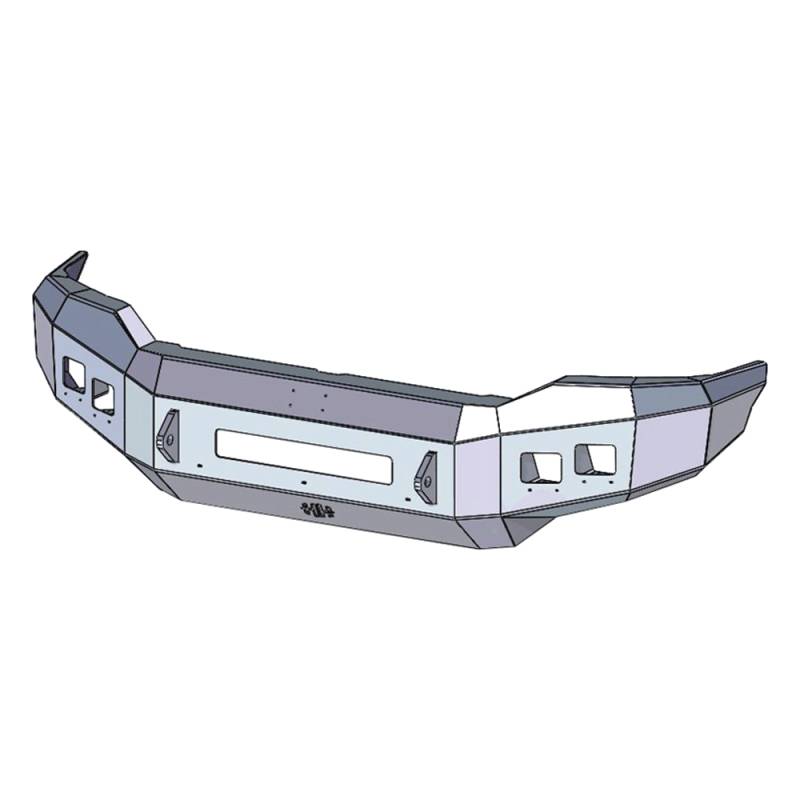 Hammerhead Bumpers - Hammerhead 600-56-0590 Low Profile Front Bumper with Pre-Runner Guard for Toyota Tundra 2007-2013