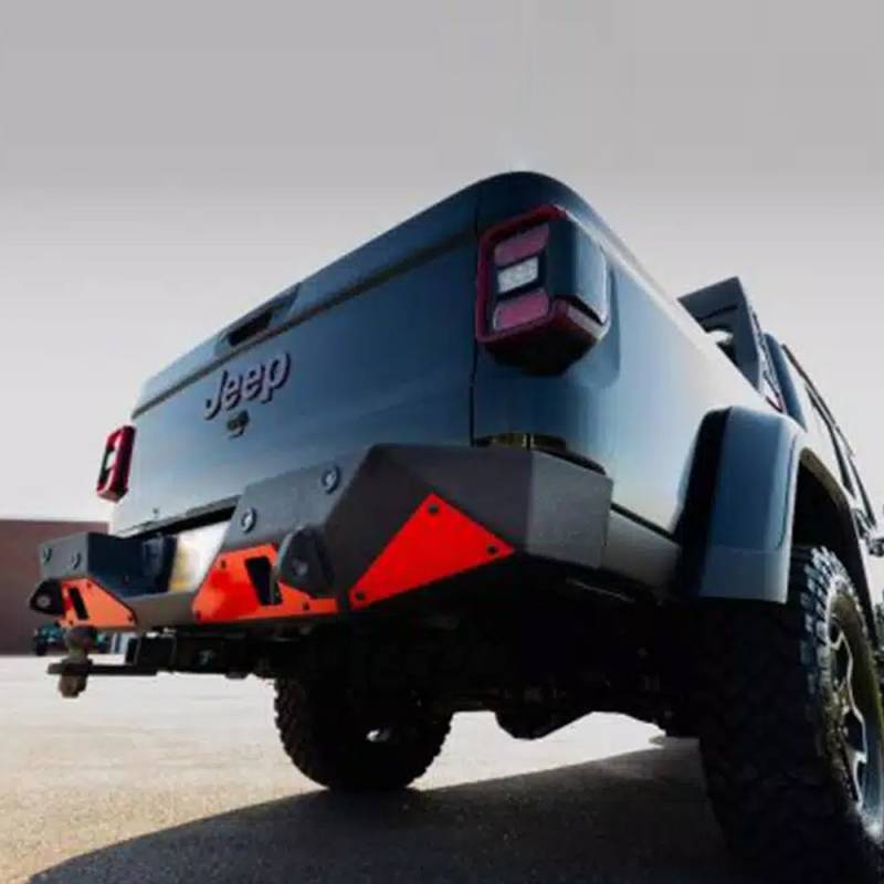 Hammerhead Bumpers - Hammerhead 600-56-0941 Ravager Rear Bumper Jeep Wrangler JL 2018-2020