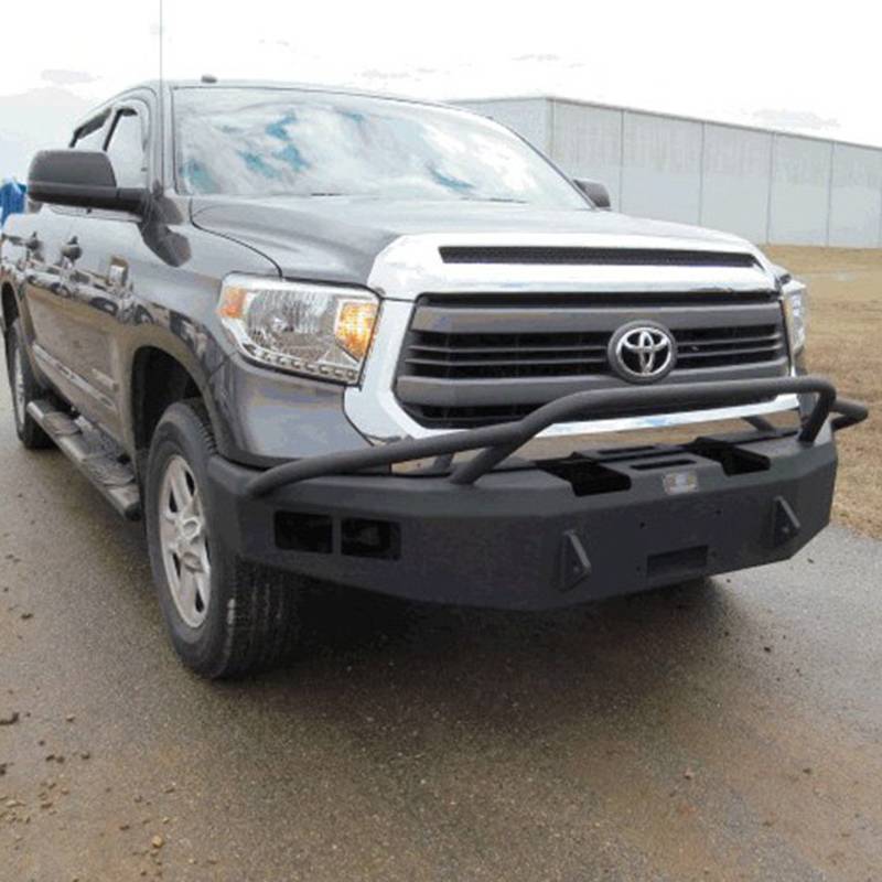 Hammerhead Bumpers - Hammerhead 600-56-0252 Winch Front Bumper with Pre-Runner Guard and Sensor Holes for Toyota Tundra 2014-2020