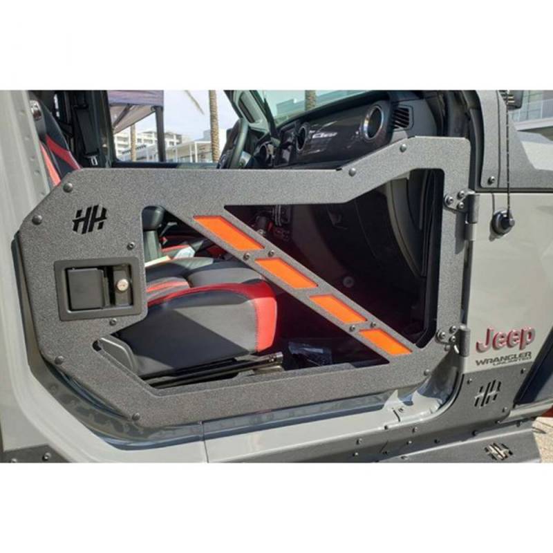 Hammerhead Bumpers - Hammerhead 600-56-0902 Front Trail Door Set for Jeep Wrangler JL/Gladiator 2018-2020