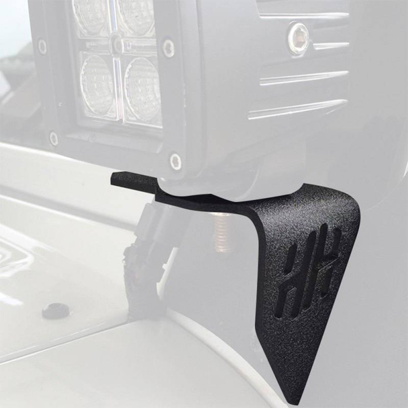 Hammerhead Bumpers - Hammerhead 600-56-0456 Cube Light Mount for Jeep Wrangler JK 2007-2017