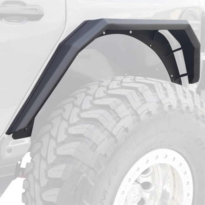 Hammerhead Bumpers - Hammerhead 600-56-0827 Rear Fender Flares for Jeep Wrangler JL 2018-2020