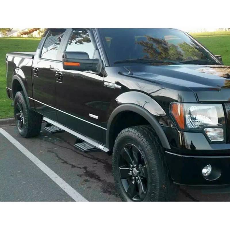 Iron Cross - Iron Cross 522-9954 Cab Length HD Side Step for Chevy Silverado 2500/3500 Regular Cab 2001-2018 - Black Powder Coat