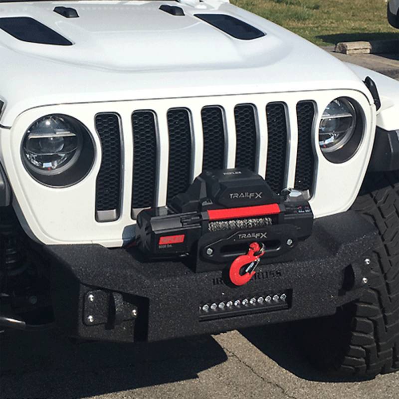 Iron Cross - Iron Cross GP-1002 Stubby Front Bumper for Jeep Wrangler JL 2018-2020