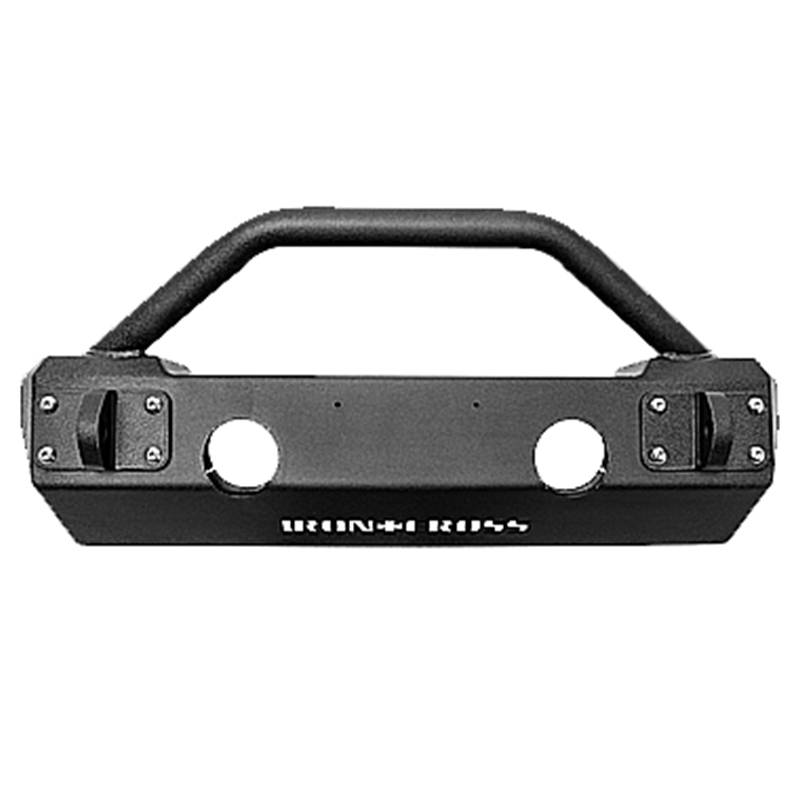 Iron Cross - Iron Cross GP-1200 Stubby Front Bumper with Bar for Jeep Wrangler JK 2007-2018