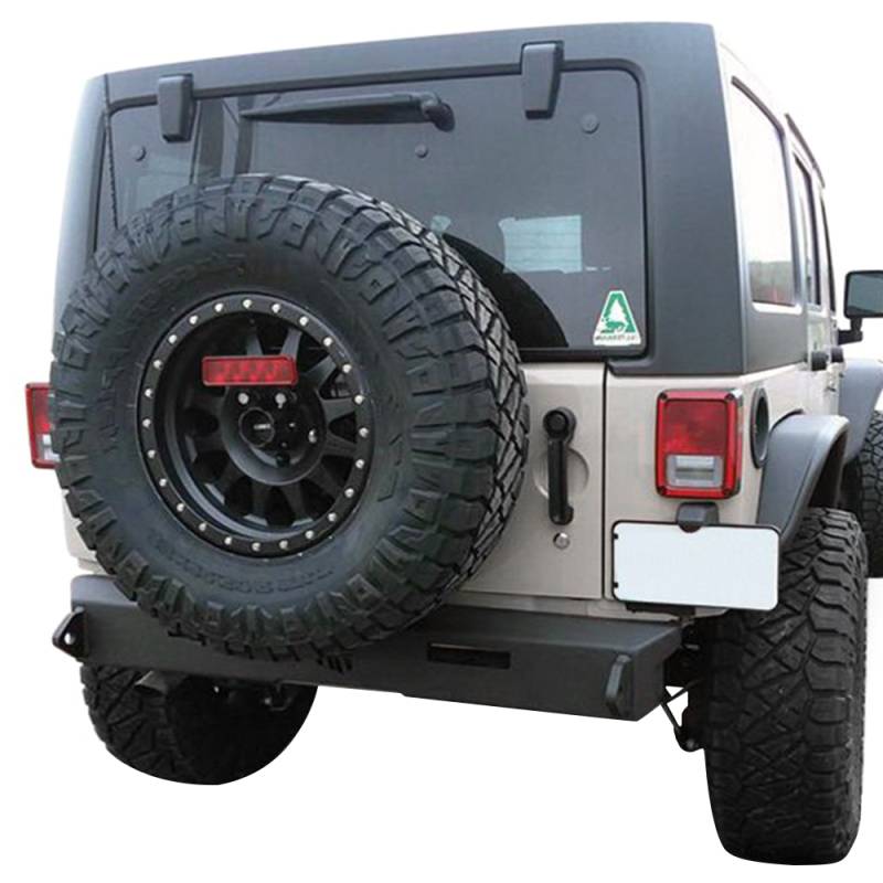 Hammerhead Bumpers - Hammerhead 600-56-0687 Minimalist Rear Bumper for Jeep Wrangler JK 2007-2017