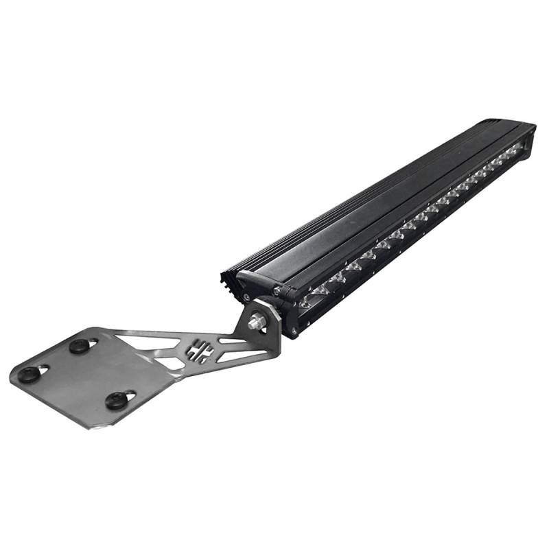 Hammerhead Bumpers - Hammerhead 600-56-0518 20" Hood Light Bar Mount for Jeep Wrangler TJ 1997-2006