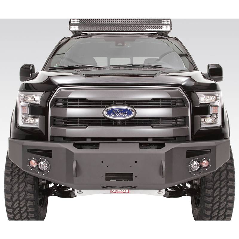 Fab Fours - Fab Fours FF15-H3251-1 Winch Front Bumper for Ford F150 2015-2017