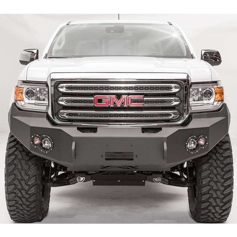 Fab Fours - Fab Fours GC15-H3451-1 Winch Front Bumper for GMC Canyon 2015-2019