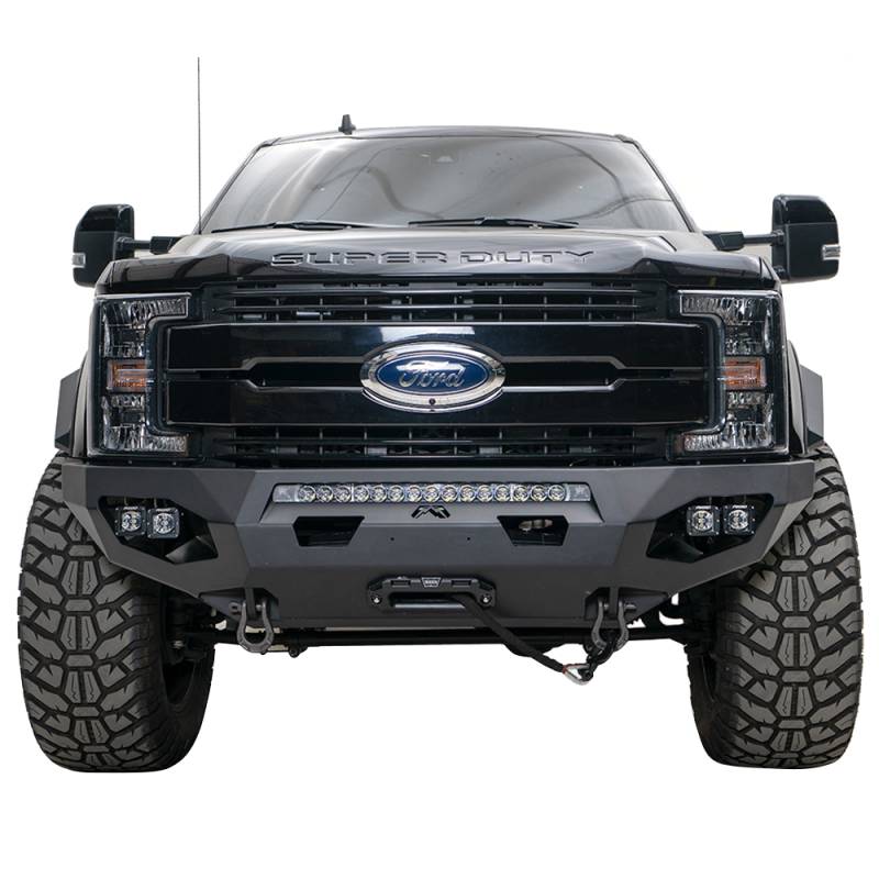 Fab Fours - Fab Fours FS17-X4151-1 Matrix Front Bumper for Ford F250/F350 2017-2020