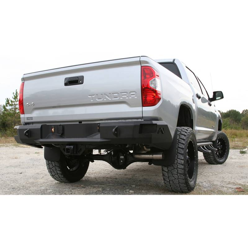 Fab Fours - Fab Fours TT14-W2850-1 Premium Rear Bumper for Toyota Tundra 2014-2019