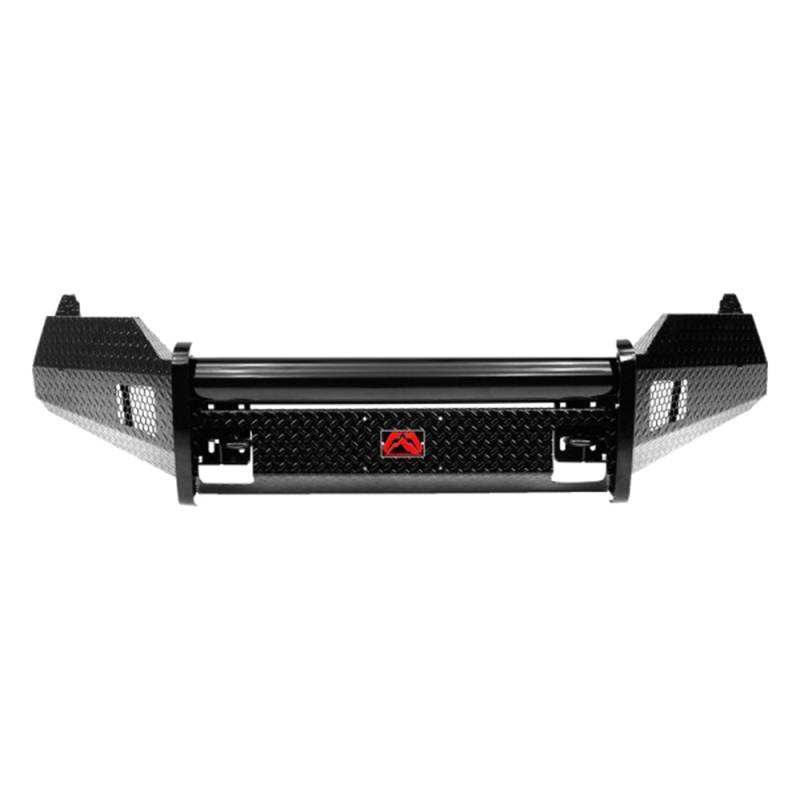Fab Fours - Fab Fours DR09-K2461-1 Black Steel Front Bumper for Dodge Ram 1500 2009-2012