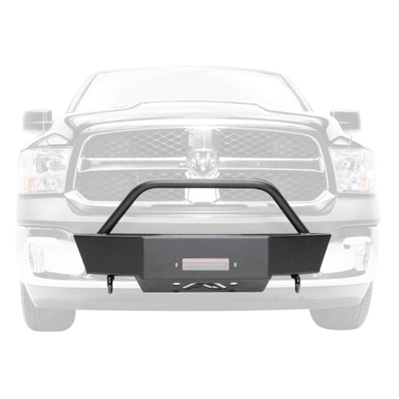 Fab Fours - Fab Fours DR10-N2450-1 Winch Mount with Small Frame for Dodge Ram 2500/3500/4500/5500 2003-2018