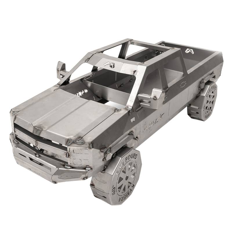 Fab Fours - Fab Fours FPCH-B Fire Pit for Chevy