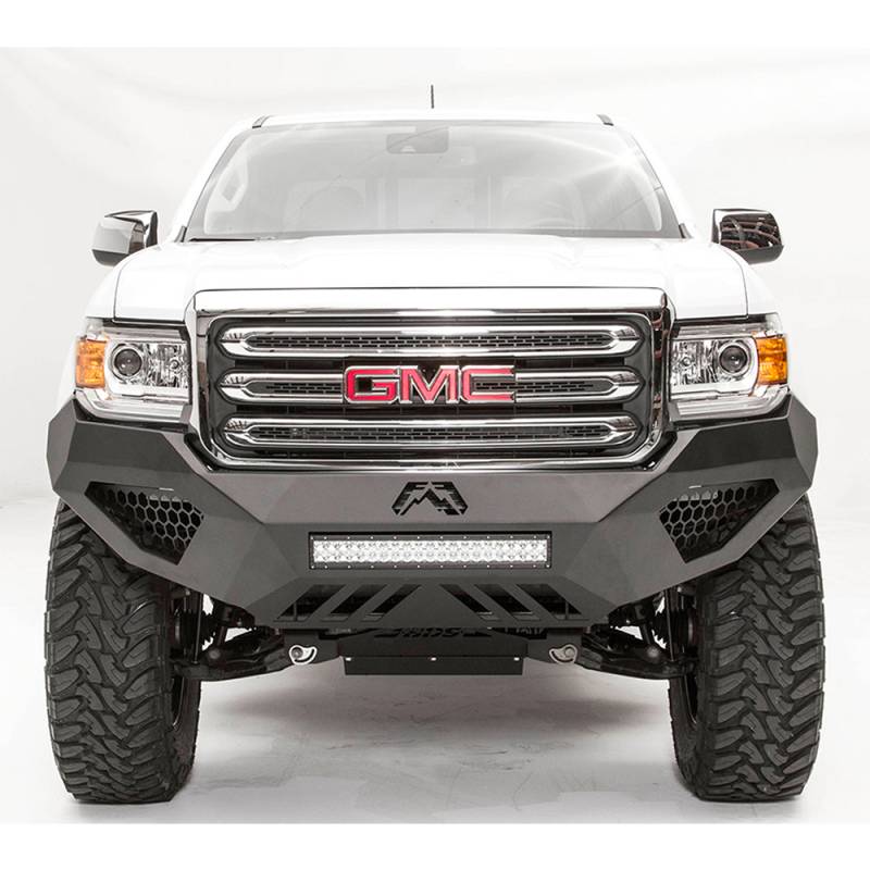 Fab Fours - Fab Fours GC15-D3451-1 Vengeance Front Bumper for GMC Canyon 2015-2019