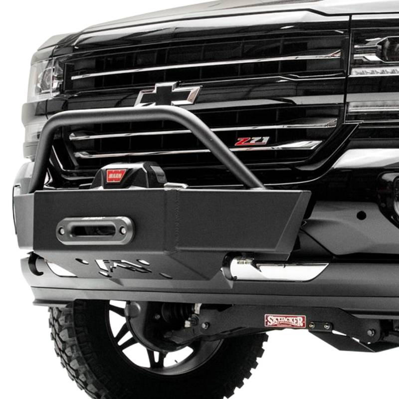 Fab Fours - Fab Fours GM05-N1350-1 Winch Mount with Large Frame for Chevy Silverado/GMC Sierra 2500/3500 2003-2006