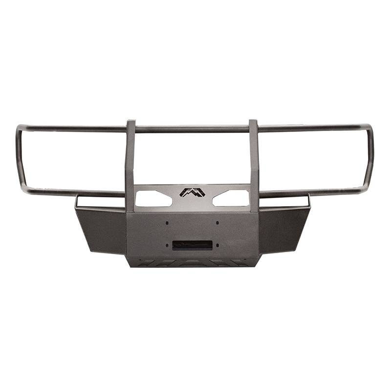 Fab Fours - Fab Fours GM15-N3070-1 Winch Mount with Full Guard for GMC Sierra 2500/3500 2015-2019