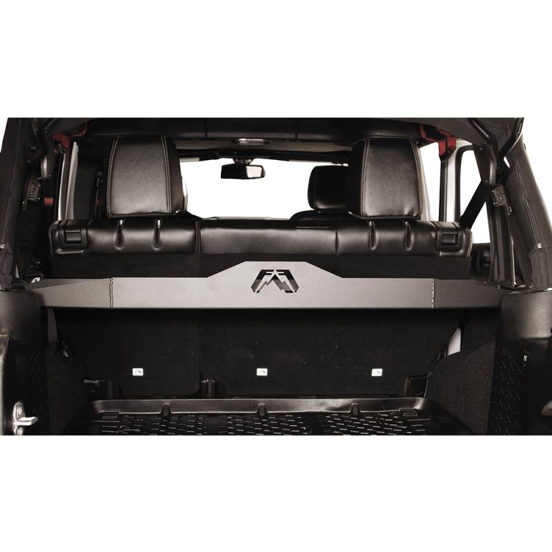 Fab Fours - Fab Fours JK07-2060-1 4 Door Rear Cargo Divider for Jeep Wrangler JK 2007-2018