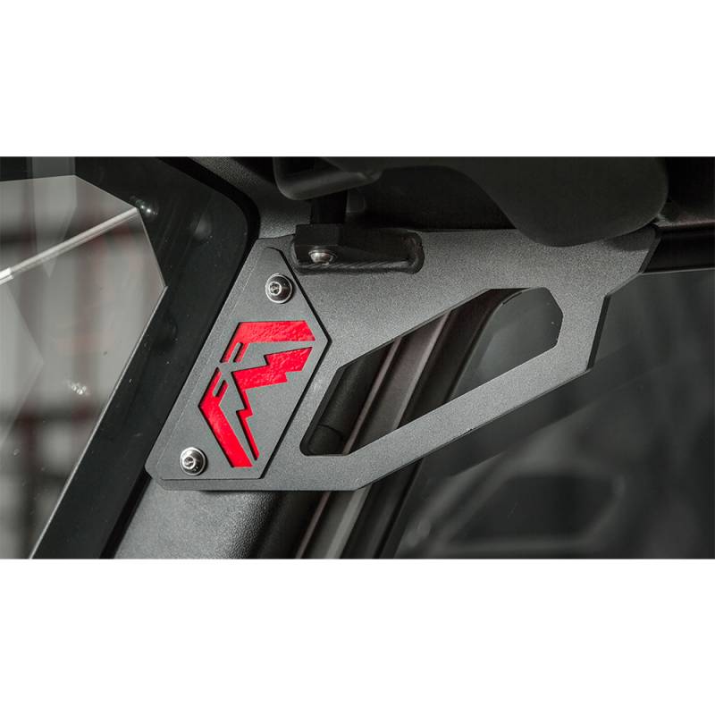 Fab Fours - Fab Fours JK1050-1 Front Grab Handle for Jeep Wrangler JK 2007-2018