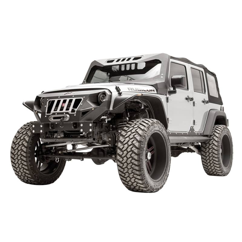 Fab Fours - Fab Fours JK3020-1 ViCowl for Jeep Wrangler JK 2007-2018